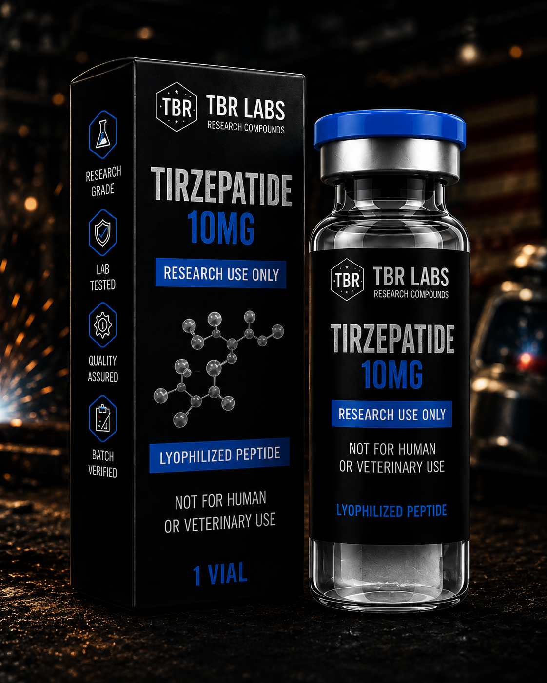Tirzepatide -10mg (Research Use Only)